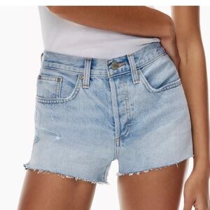 Aritzia Denim Forum Yoko Shorts Size 25